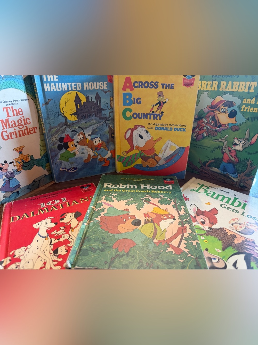 Vintage Disney Children’s Book Set of 7
